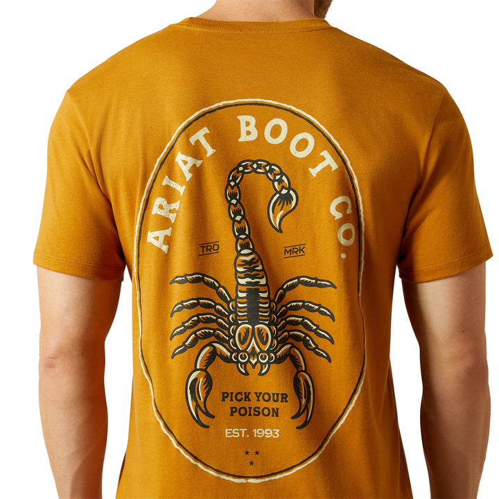 Ariat Mens Scorpion Seal Short Sleeve Tee