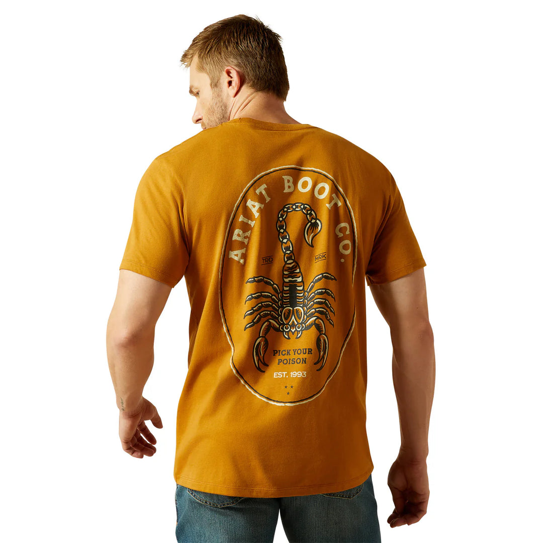Ariat Mens Scorpion Seal Short Sleeve Tee