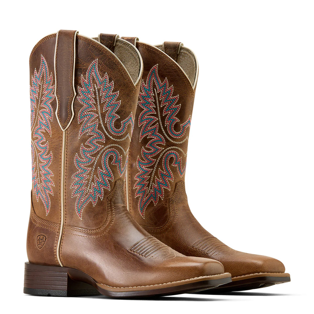 Ariat Womens Canyon Point Wide Square Toe Western Boot