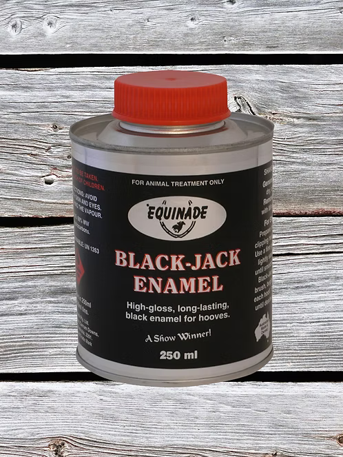Equinade Black Jack Enamel