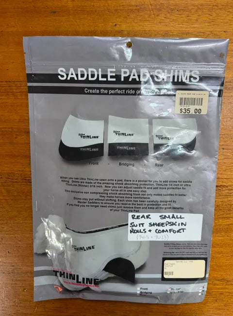 Thinline Rear Shims for Sheepskin Pad