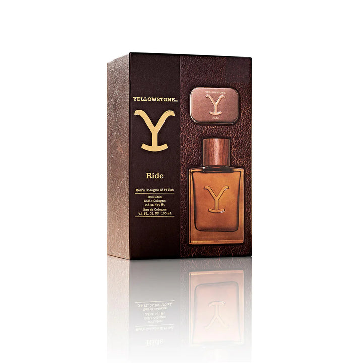 Tru Western Mens Yellowstone Ride Giftset for Him