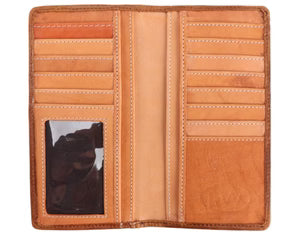 Fort Worth Cowhide Rodeo Wallet