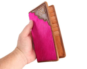 Fort Worth Cowhide Rodeo Wallet