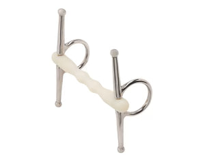 Happy Mouth Full Cheek Snaffle Bit w/Flexible Mouth