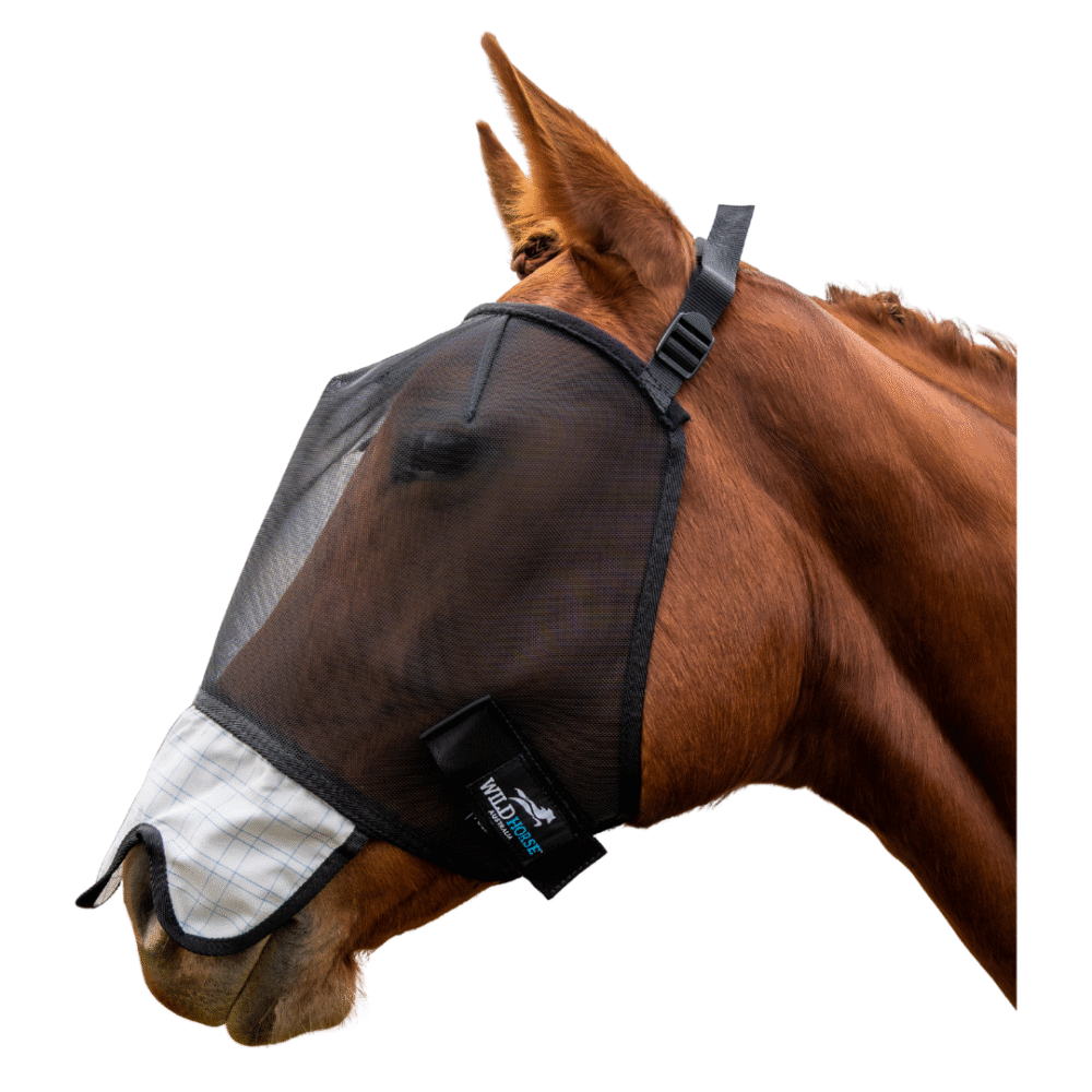 Wild Horse Fly Veil with Ripstop Nose Cover