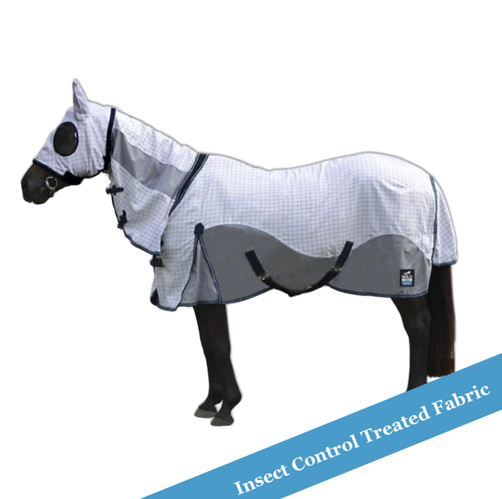 Wild Horse Insect Control Duo Rug with Hood