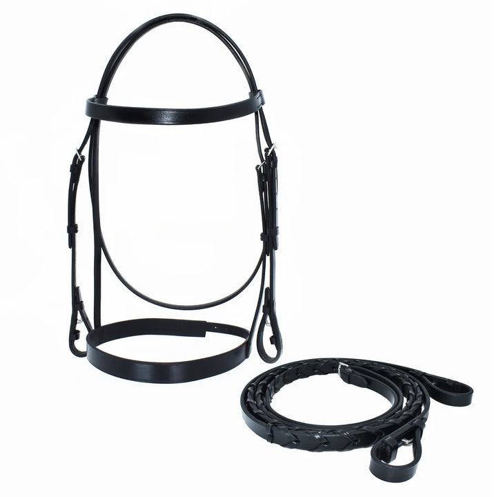 Eurohunter Show Snaffle Bridle