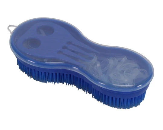 Genie Brush with Comb &amp; Bands