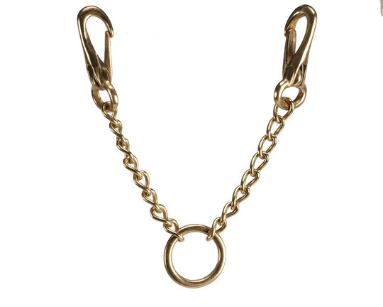 Brass Argosy Chains with Walsall Hooks