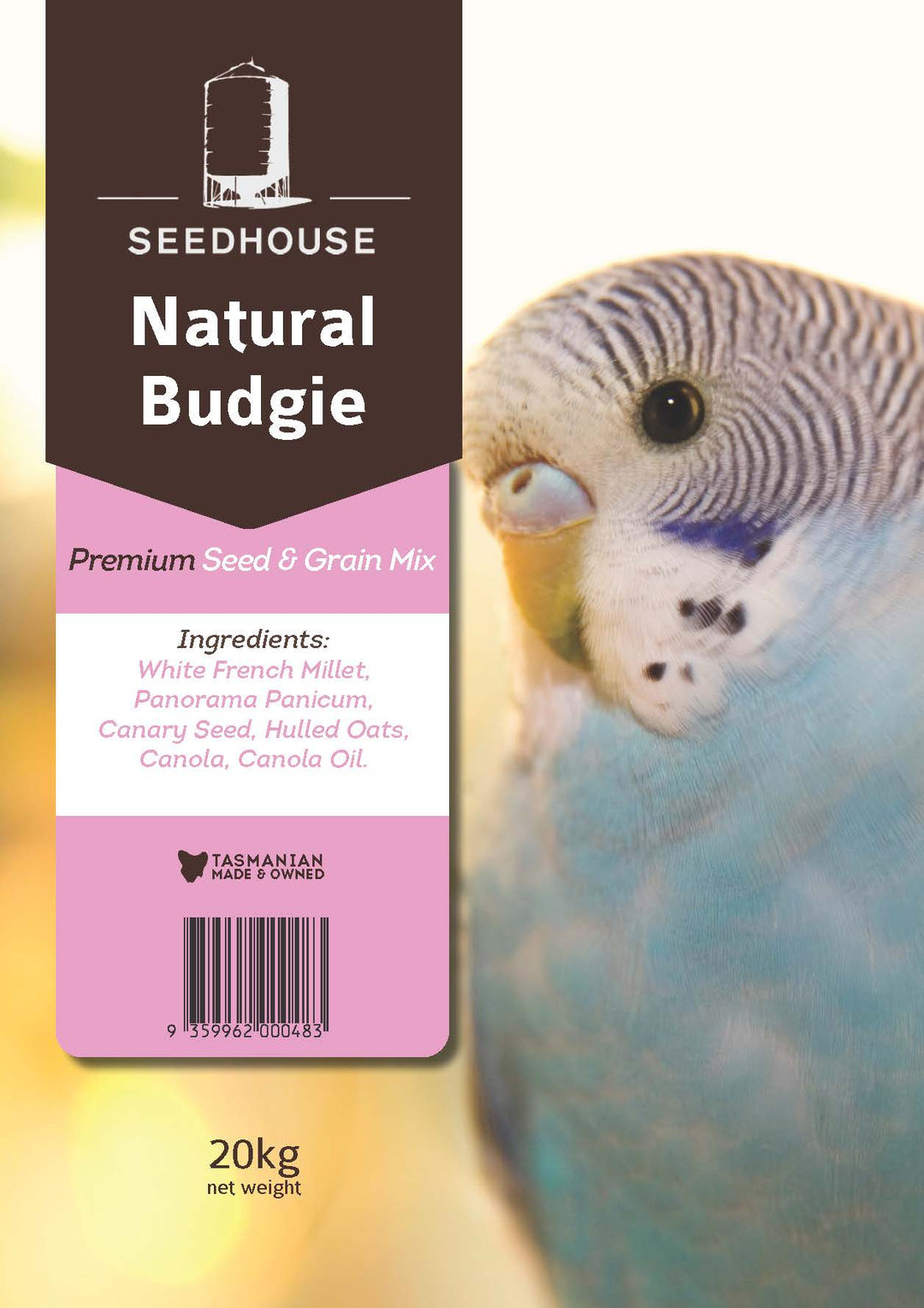 Seedhouse Budgie Seed 20kg