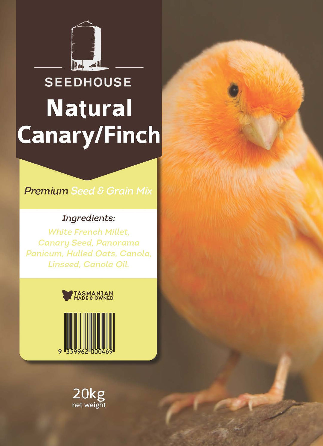 Seedhouse Natural Canary/Finch 20kg