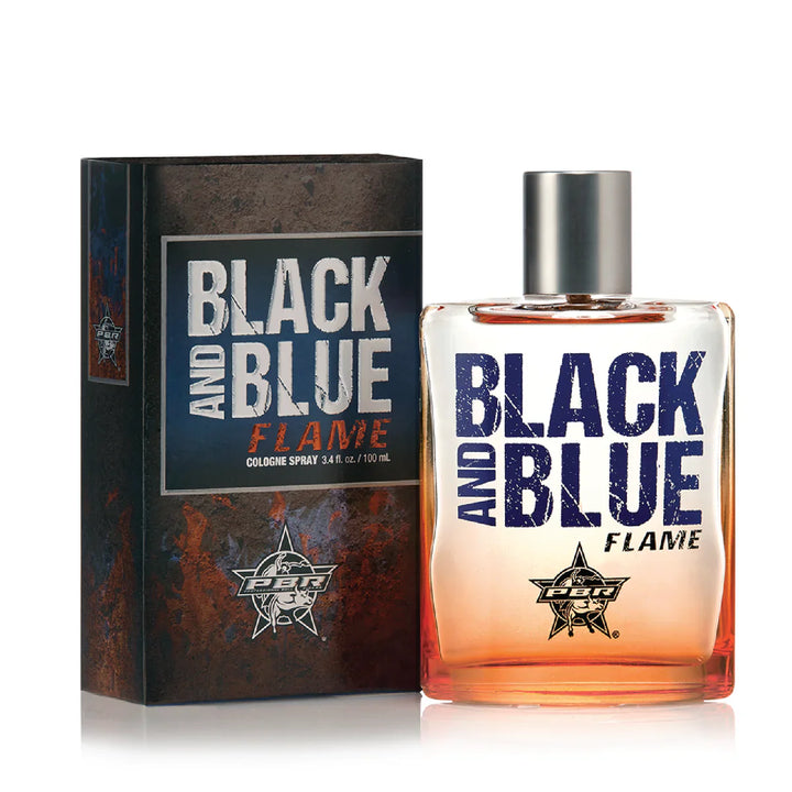 Tru Western Black and Blue Flame Cologne