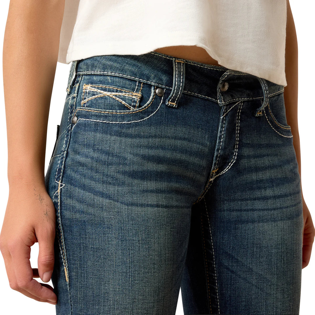 Ariat Womens R.E.A.L Boot Cut Jeans - Whipstich