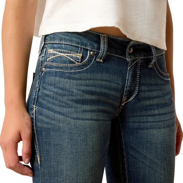 Ariat Womens R.E.A.L Boot Cut Jeans - Whipstich