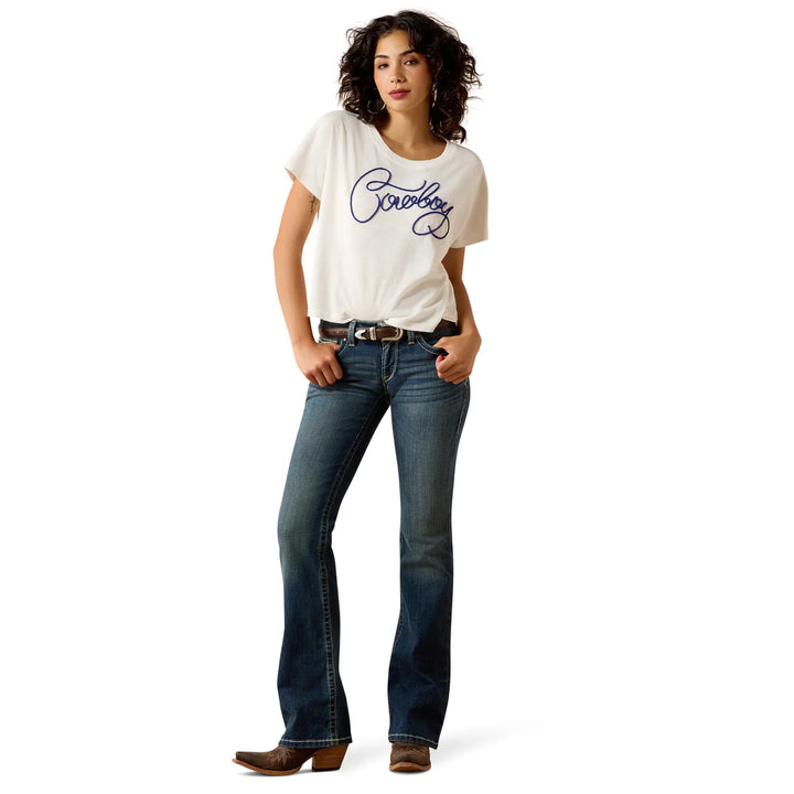 Ariat Womens R.E.A.L Boot Cut Jeans - Whipstich
