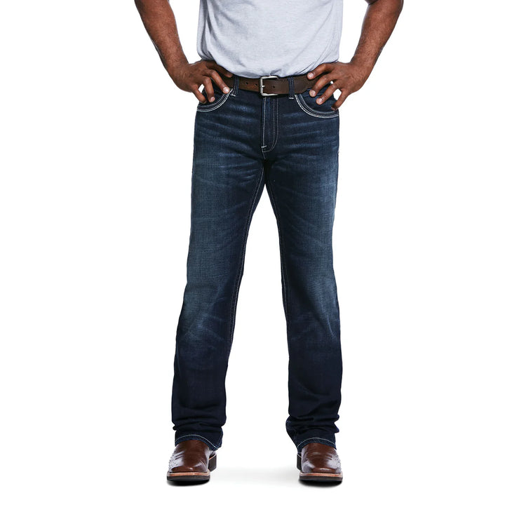 Ariat Mens M5 Slim Stretch Coltrane Stackable Straight Leg Jeans