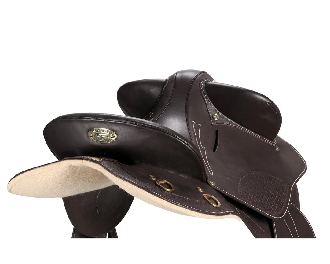 Ord River Campdraft Saddle with Adjustable Gullet