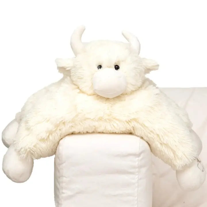 Sofa Arm Plush Highland Cow 26 x 24