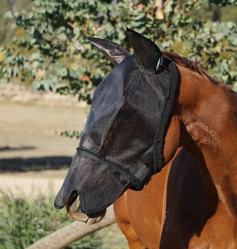 Flyveils by Design Basic Fly Veil with Fleece &amp; Ears &amp; Nose