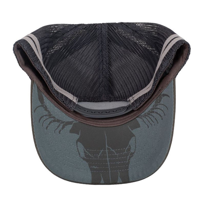 Roper Trucker Cap Bull Skull
