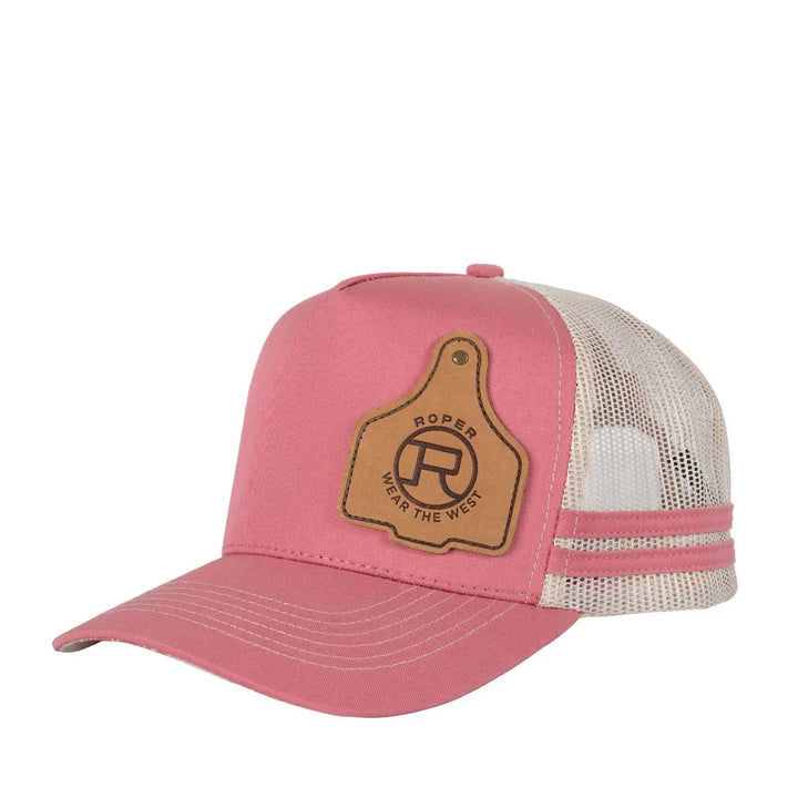 Roper Trucker Cap Cattle Tag